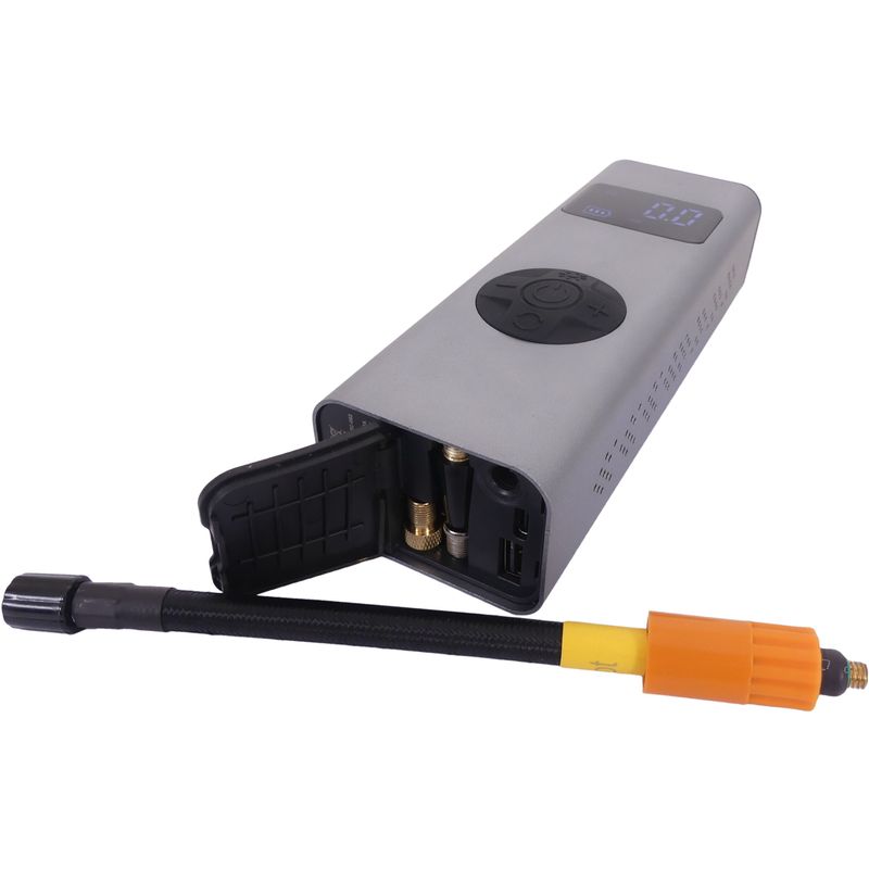 Sport si Outdoor - Ciclism - Accesorii pentru biciclete - Pompe biciclete - Pompa Aer Multifunctionala Smart Electrica, Accesorii incluse,  Utilizare pentru Anvelopa Masina, Motocicleta, Bicicleta - Infinity.ro