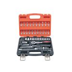 Casa si Gradina - Constructii - Scule de mana si unelte - Chei si truse chei - Trusa tubulare Strend Pro Cube 246, 1/4", 46 piese, Crom-Vanadium - Infinity.ro