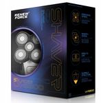 Ingrijire personala si Cosmetice - Aparate & accesorii ingrijire personala - Aparate de ras si tuns - Aparate de ras electrice - Aparat de ras electric Renew Force, Acumulator 2000 mAh, 5 Lame Rotunde, Impermeabil, Fara Fir, Negru Gri - Infinity.ro