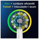 Ingrijire personala si Cosmetice - Igiena dentara - Periute de dinti electrice - Periuta de dinti electrica Oral-B Pro 1, Curatare 3D, 3 programe, 1 capat de periaj, trusa de calatorie, Negru - Infinity.ro