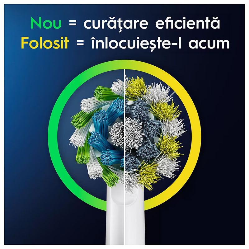 Ingrijire personala si Cosmetice - Igiena dentara - Periute de dinti electrice - Periuta de dinti electrica Oral-B Pro 1, Curatare 3D, 3 programe, 1 capat de periaj, trusa de calatorie, Negru - Infinity.ro