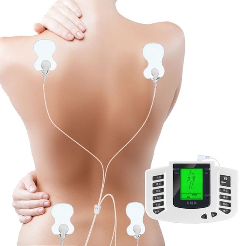 Ingrijire personala si Cosmetice - Sanatate si wellness - Articole wellness - Aparate si dispozitive de masaj - Aparat De Masaj Cu Electrostimulare  Pentru Fizioterapie/Electroterapie doua canale, Cu 20 Trepte De Intensitate - Infinity.ro