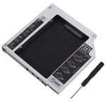 PC, gaming si accesorii - Servere - Rack server - Rack HDD Caddy SATA Nelbo HDD/SSD pentru montarea unui al 2-lea HDD / SSD in laptop 12.5mm RETAIL - Infinity.ro