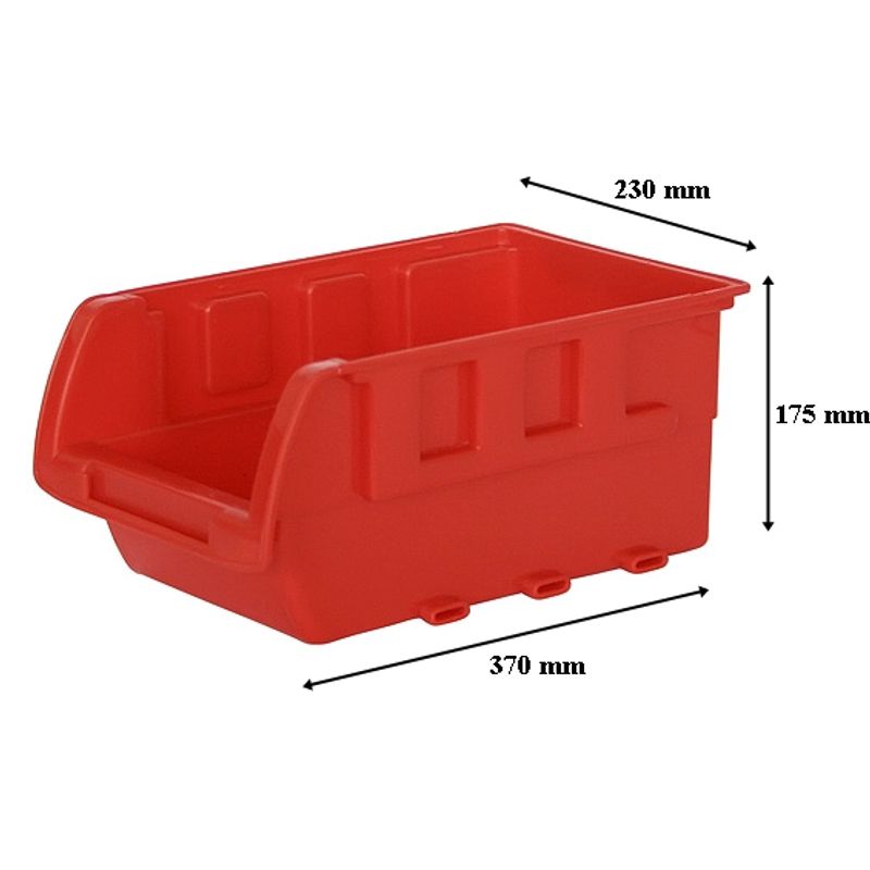 Casa si Gradina - Constructii - Depozitare, transport si protectie - Organizatoare si cutii scule - Cutie depozitare si organizare din plastic 370x230x175 mm - Infinity.ro