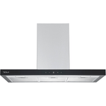 Electronice si Electrocasnice - Aragazuri, cuptoare si hote - Hote - Hote decorative - Hota decorativa Tesla DC900AXB, T-shape, 630 m3/h, 1 motor DC 75 W, Display LED, 90 cm Inox/Sticla - Infinity.ro