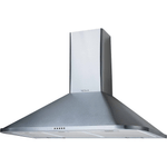 Electronice si Electrocasnice - Aragazuri, cuptoare si hote - Hote - Hote decorative - Hota decorativa semineu Tesla DC900AXP, 630 m3/h, 1 motor 190 W, LED 2x2W, 3 trepte, 90cm Inox - Infinity.ro