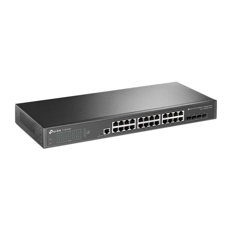 PC, gaming si accesorii - Retelistica - Switch-uri - Switch-uri cu management - Switch TP-Link TL-SG3428X, Jetstream, managed L2+, 24× 10/100/1000 Mbps - Infinity.ro