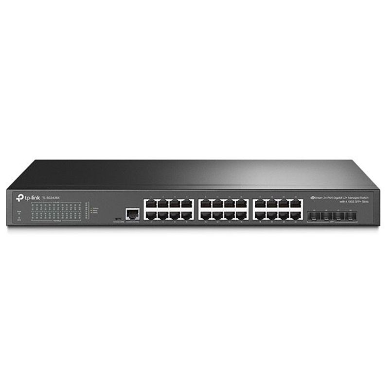 PC, gaming si accesorii - Retelistica - Switch-uri - Switch-uri cu management - Switch TP-Link TL-SG3428X, Jetstream, managed L2+, 24× 10/100/1000 Mbps - Infinity.ro