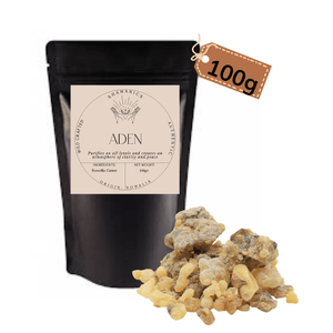 Tamaie naturala Boswellia Carteri, Aden, 100 g, calmanta si relaxanta