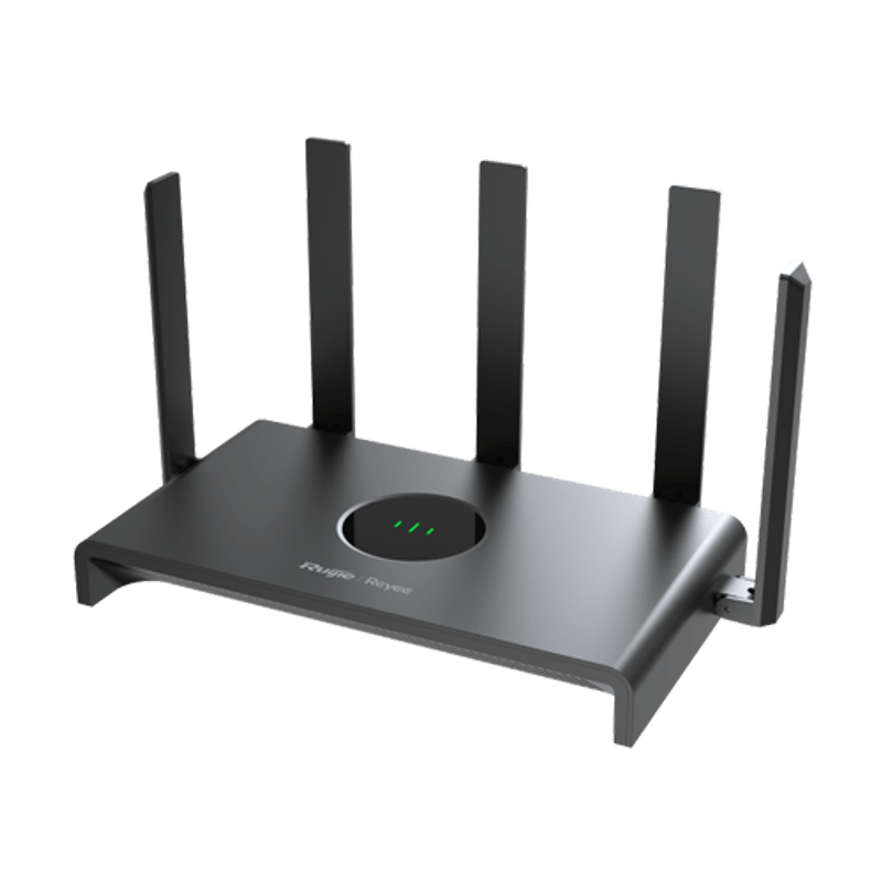 PC, gaming si accesorii - Retelistica - Wireless - Routere Wireless - Router WiFi 5 Dual Band, 4 porturi Gigabit, AC1300, Cloud Management - Ruijie RG-EW1300G - Infinity.ro