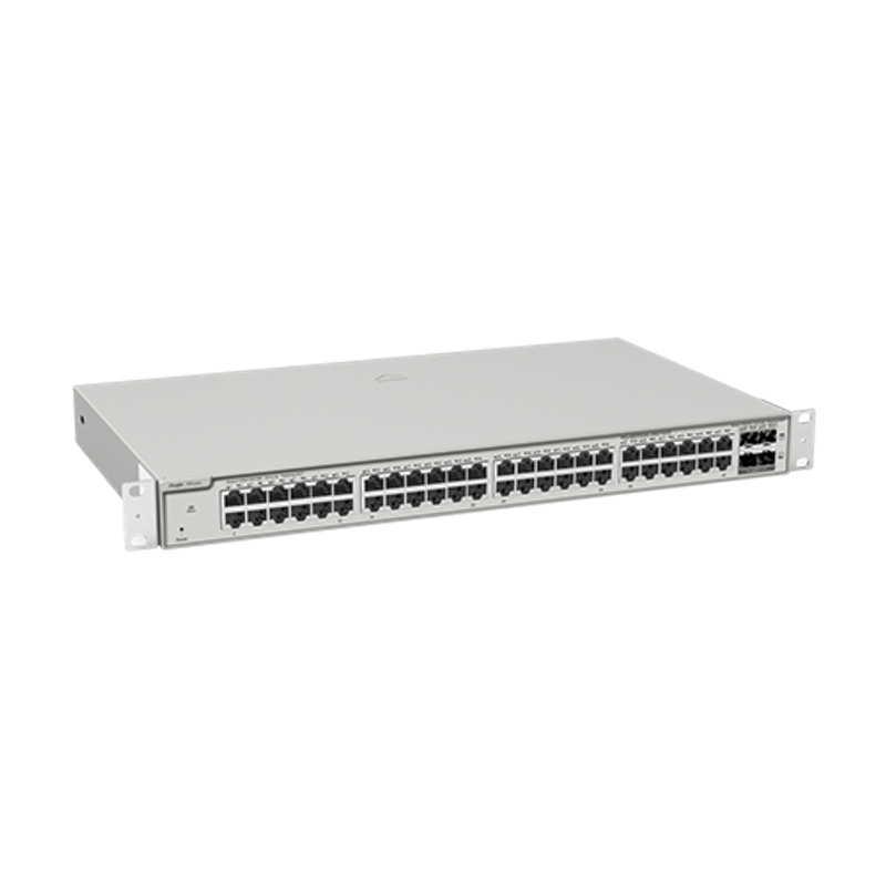 PC, gaming si accesorii - Retelistica - Switch-uri - Switch-uri cu management - Switch 48 porturi Gigabit, 4 porturi SFP+, L3 Cloud Management - Ruijie RG-NBS5200-48GT4XS - Infinity.ro