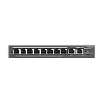 PC, gaming si accesorii - Retelistica - Switch-uri - Switch-uri cu management - Switch 8 porturi PoE+, 2 porturi GE, 1 port SFP, Gigabit, Cloud Management - Ruijie RG-ES210GS-P - Infinity.ro