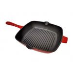 Casa si Gradina - Bucatarie si vesela - Vase pentru gatit - Tigai si seturi - Tigaie patrata din fonta emailata pentru grill, 27x27 cm - Infinity.ro