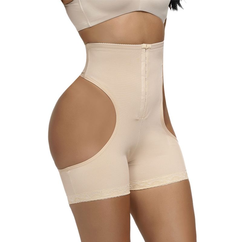 Fashion, accesorii si bijuterii - Femei - Lenjerie si pijamale femei - Lenjerie intima femei - Chiloti modelatori Lily - push-up & corset - Bej - Bej, L/XL - Infinity.ro