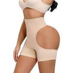 Fashion, accesorii si bijuterii - Femei - Lenjerie si pijamale femei - Lenjerie intima femei - Chiloti modelatori Lily - push-up & corset - Bej - Bej, L/XL - Infinity.ro
