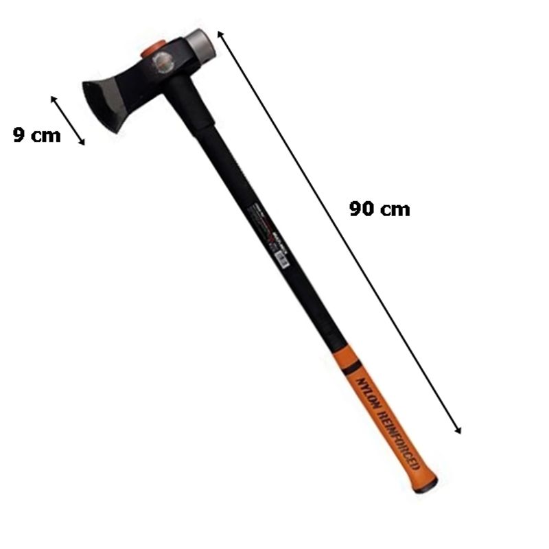 Casa si Gradina - Gradinarit si plante - Unelte gradinarit - Topoare - Topor pentru despicat lemne Multineck 3.5 kg, coada fibra sticla 90 cm - Infinity.ro
