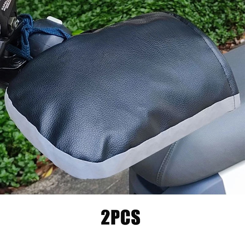 Auto si Moto - Moto - Accesorii moto si consumabile - Manusi de ghidon pentru motocicleta/ scuter/ bicicleta impermeabile, unisex, captusite cu benzi reflectorizante FIXATO - Infinity.ro