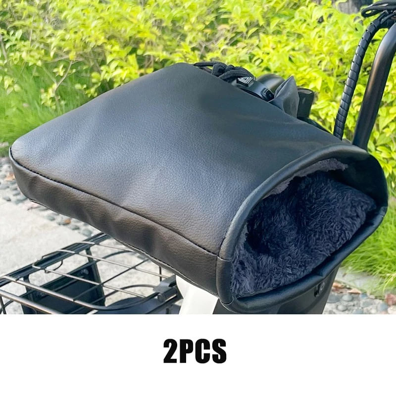 Auto si Moto - Moto - Accesorii moto si consumabile - Manusi de ghidon pentru motocicleta/ scuter/ bicicleta impermeabile, unisex, captusite cu benzi reflectorizante FIXATO - Infinity.ro