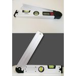 Casa si Gradina - Constructii - Scule de mana si unelte - Unelte de masurat - Nivela electronica din aluminiu pentru masurat unghiuri, 300mm, 0-225 grade - Infinity.ro