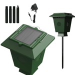 Casa si Gradina - Gradinarit si plante - Intretinere gradina - Articole daunatori gradina - Dispozitiv Anti-Pasari BIRAI® Solar, 4 Difuzoare, Ultrasunete, IP65, 1600m², Curti si Gradini - Infinity.ro