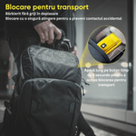 Ingrijire personala si Cosmetice - Aparate & accesorii ingrijire personala - Aparate de ras si tuns - Aparate de ras electrice - Aparat Ras Electric 4D BIRAI® AlphaX, 8500 RPM, 3 Viteze, USB, Waterproof, LCD, Lame Duble, Umed/Uscat, Auriu - Infinity.ro