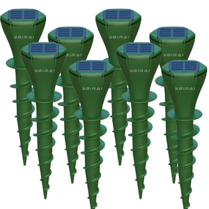 Set 8 Aparate Anti-Cartite BIRAI BR09, Ultrasunete, Solar, IP65, 700㎡, Vibratii, Protectie Rozatoare, Ecologic