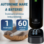 Ingrijire personala si Cosmetice - Igiena dentara - Periute de dinti electrice - Periuta Electrica 360° Sonic, Cap U, Albire, Wireless, 60 Zile Autonomie, Curatare Dinti si Gingii - Infinity.ro
