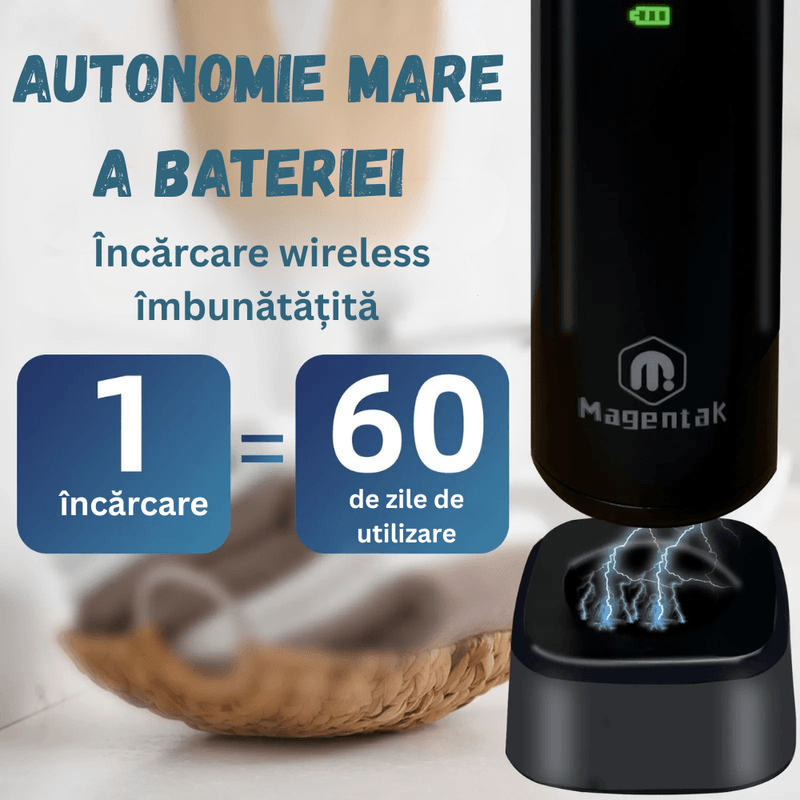 Ingrijire personala si Cosmetice - Igiena dentara - Periute de dinti electrice - Periuta Electrica 360° Sonic, Cap U, Albire, Wireless, 60 Zile Autonomie, Curatare Dinti si Gingii - Infinity.ro