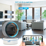 Casa si Gradina - Mobilier - Mobilier copii - Monitoare video copii - Baby Monitor Birai® NovaBaby, Camera HD 360°, IR, Audio Bidirectional, Senzor Miscare, Alarma, Wireless - Infinity.ro