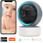 Casa si Gradina - Mobilier - Mobilier copii - Monitoare video copii - Baby Monitor Birai® NovaBaby, Camera HD 360°, IR, Audio Bidirectional, Senzor Miscare, Alarma, Wireless - Infinity.ro