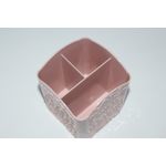 Ingrijire personala si Cosmetice - Machiaj - Aplicatoare si pensule machiaj - Suport pensule, organizator cosmetice, Makeup, Roz - Infinity.ro