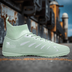 Sport si Outdoor - Echipament Sportiv - Incaltaminte sport - Ghete si bocanci - Ghete de fotbal MBrands, 8.8 cu glezna pentru teren sintetic, verde 41 - Infinity.ro