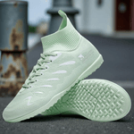 Sport si Outdoor - Echipament Sportiv - Incaltaminte sport - Ghete si bocanci - Ghete de fotbal MBrands, 8.8 cu glezna pentru teren sintetic, verde 41 - Infinity.ro