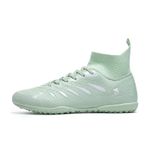Sport si Outdoor - Echipament Sportiv - Incaltaminte sport - Ghete si bocanci - Ghete de fotbal MBrands, 8.8 cu glezna pentru teren sintetic, verde 39 - Infinity.ro