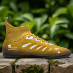 Sport si Outdoor - Echipament Sportiv - Incaltaminte sport - Ghete si bocanci - Ghete de fotbal MBrands, 8.8 cu glezna pentru teren sintetic, galben 44 - Infinity.ro