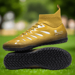 Sport si Outdoor - Echipament Sportiv - Incaltaminte sport - Ghete si bocanci - Ghete de fotbal MBrands, 8.8 cu glezna pentru teren sintetic, galben 43 - Infinity.ro