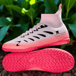 Sport si Outdoor - Echipament Sportiv - Incaltaminte sport - Ghete si bocanci - Ghete de fotbal MBrands, 8.8 cu glezna pentru teren sintetic, roz 44 - Infinity.ro