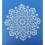 Casa si Gradina - Decoratiuni - DIY - Sabloane decorative pereti - Sablon 290x290x0.7mm, Mandala Flower, Refolosibil MX70002 - Infinity.ro