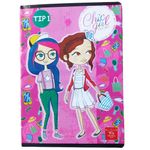 Carti si Birotica - Rechizite - Caiete - Caiete tip 1 si 2 - Set de 5 Caiete Tip 1, Linomag®, Pentru scolari si profesori, Modele pentru fete, A5, 24 FILE, 70gm², Multicolor - Infinity.ro