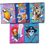 Carti si Birotica - Rechizite - Caiete - Caiete tip 1 si 2 - Set de 5 Caiete Tip 1, Linomag®, Pentru scolari si profesori, Modele diverse, A5, 24 FILE, 70gm², Multicolor - Infinity.ro