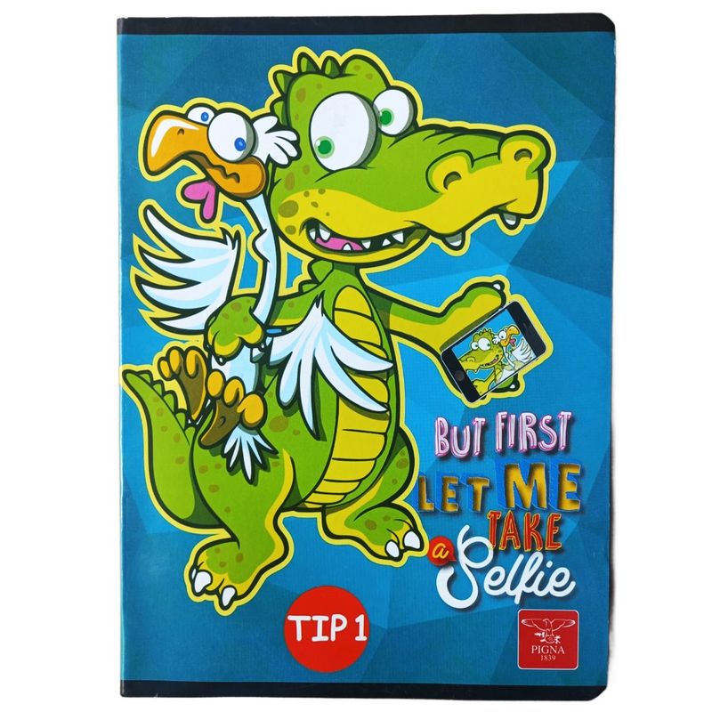 Carti si Birotica - Rechizite - Caiete - Caiete tip 1 si 2 - Set de 5 Caiete Tip 1, Linomag®, Pentru scolari si profesori, Modele diverse, A5, 24 FILE, 70gm², Multicolor - Infinity.ro