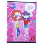 Carti si Birotica - Rechizite - Caiete - Caiete tip 1 si 2 - Set de 5 Caiete Tip 2, Linomag®, Pentru invatamantul primar, Modele pentru fete, A5, 24 File, 70g/m², Multicolor - Infinity.ro