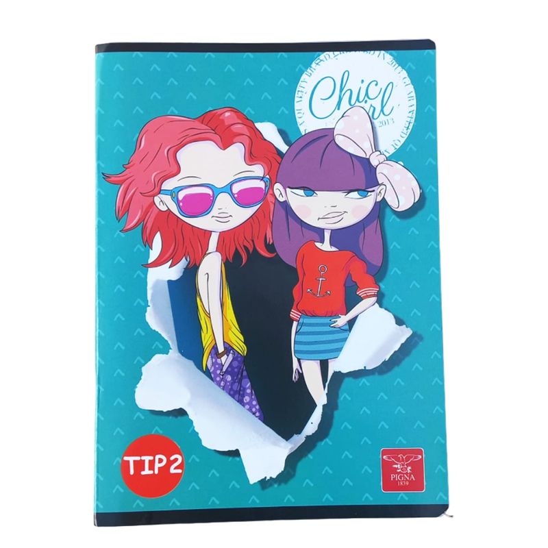 Carti si Birotica - Rechizite - Caiete - Caiete tip 1 si 2 - Set de 5 Caiete Tip 2, Linomag®, Pentru invatamantul primar, Modele pentru fete, A5, 24 File, 70g/m², Multicolor - Infinity.ro