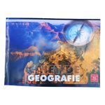 Carti si Birotica - Rechizite - Caiete - Caiete biologie si geografie - Set de 3 Caiete Geografie, Linomag®, Coperta lucioasa multicolora, 17x24 cm, 24 File, 60 g/m² - Infinity.ro