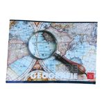 Carti si Birotica - Rechizite - Caiete - Caiete biologie si geografie - Set de 3 Caiete Geografie, Linomag®, Coperta lucioasa multicolora, 17x24 cm, 24 File, 60 g/m² - Infinity.ro