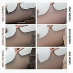 Fashion, accesorii si bijuterii - Femei - Lenjerie si pijamale femei - Sosete si ciorapi femei - Dres fals-translucid pentru iarna cu captuseala pufoasa - Cafeniu, XS/M - Infinity.ro