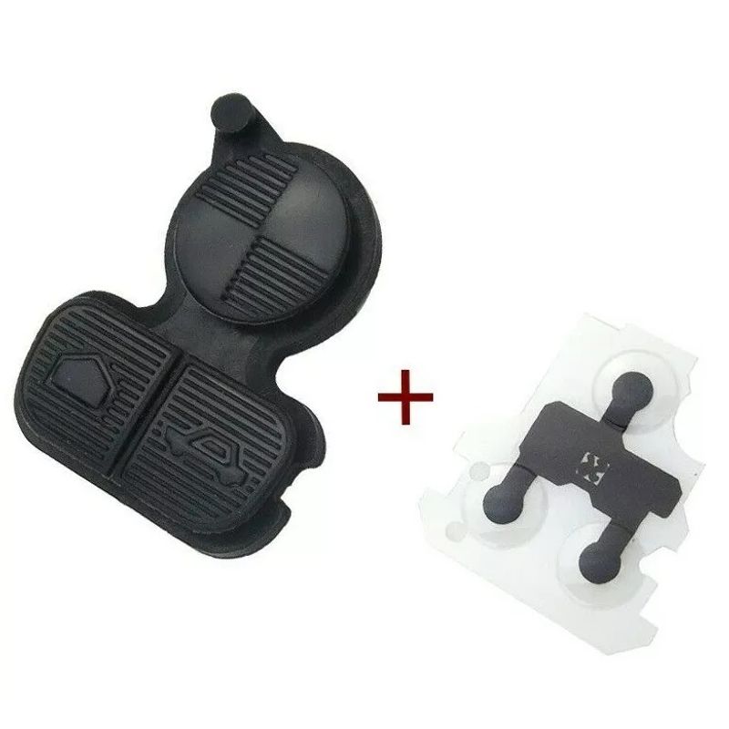 Auto si Moto - Electronice auto - Accesorii electronice auto - Membrana cauciuc pad 3 butoane pentru cheie BMW – Compatibil E36, E38, E39, E46, Z3, Z4, X3, X5, Seria 3/5/7 - Infinity.ro