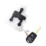 Auto si Moto - Electronice auto - Accesorii electronice auto - Membrana cauciuc pad 3 butoane pentru cheie BMW – Compatibil E36, E38, E39, E46, Z3, Z4, X3, X5, Seria 3/5/7 - Infinity.ro