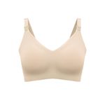 Fashion, accesorii si bijuterii - Femei - Lenjerie si pijamale femei - Lenjerie intima femei - Sutien Alaptat fara Cusaturi si fara Intarituri - Bej - Bej, XL - Infinity.ro