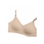 Fashion, accesorii si bijuterii - Femei - Lenjerie si pijamale femei - Lenjerie intima femei - Sutien Alaptat fara Cusaturi si fara Intarituri - Bej - Bej, XL - Infinity.ro